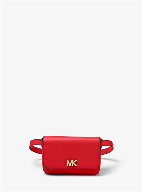 michael michael kors mott leather belt bag|michael kors backpack 2020.